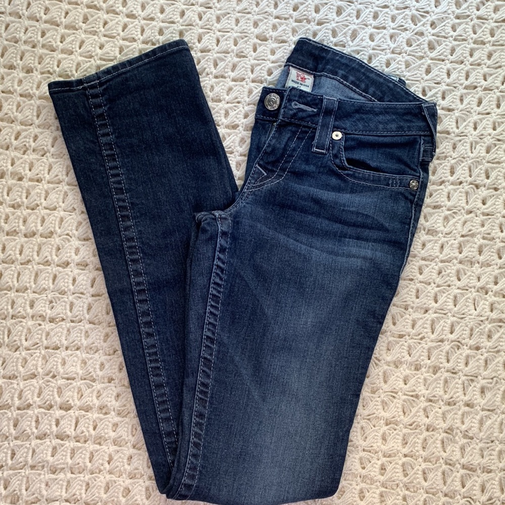True Religion Low Rise Straight Jeans - Picture 5 of 12